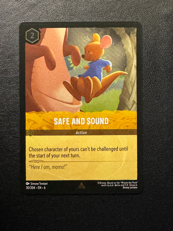 030 Safe and Sound [Foil] Azurite Sea Rare Near Mint