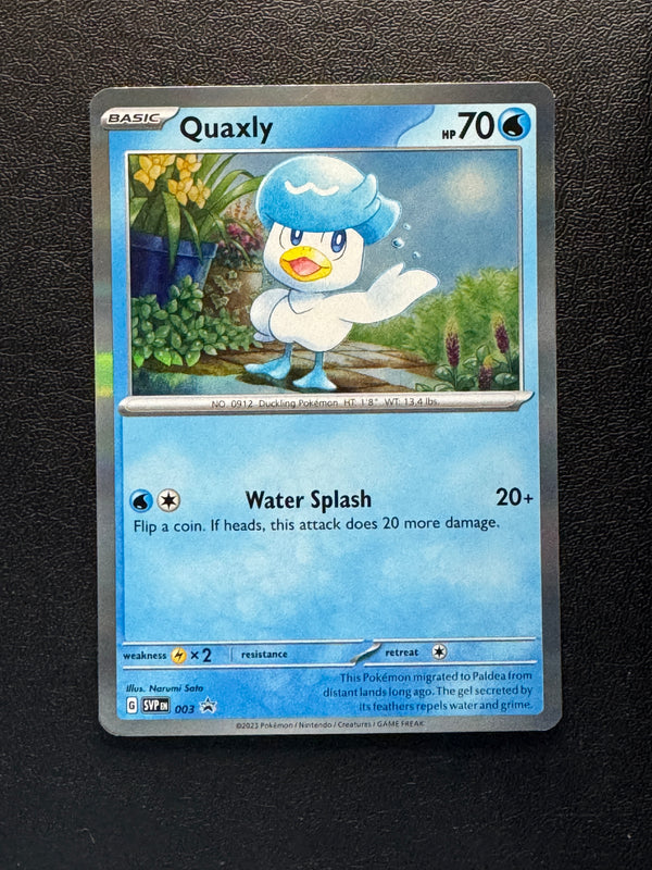 003 Quaxly SV Black Star Promos Promo Near Mint