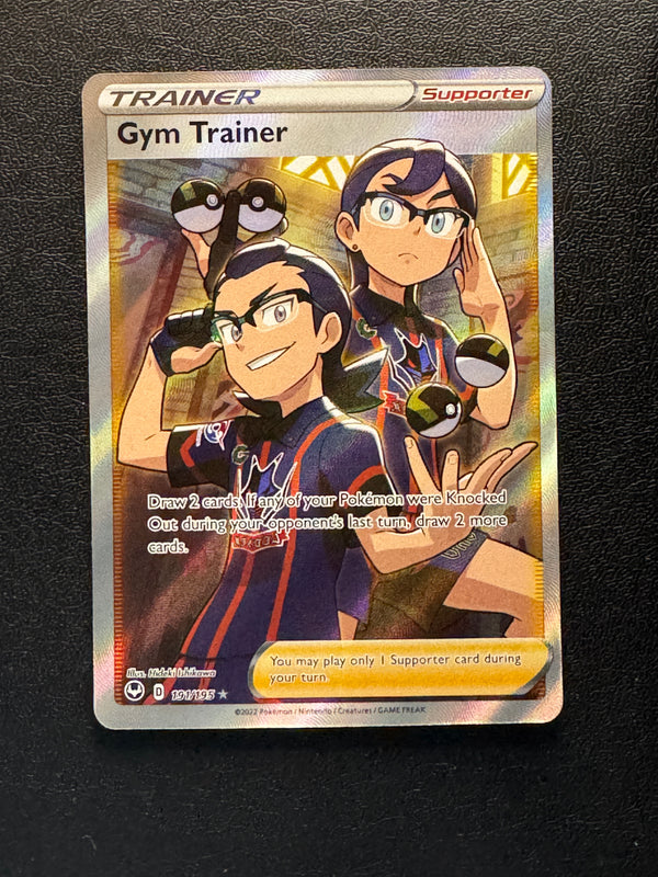 191 Gym Trainer Silver Tempest Rare Ultra Near Mint