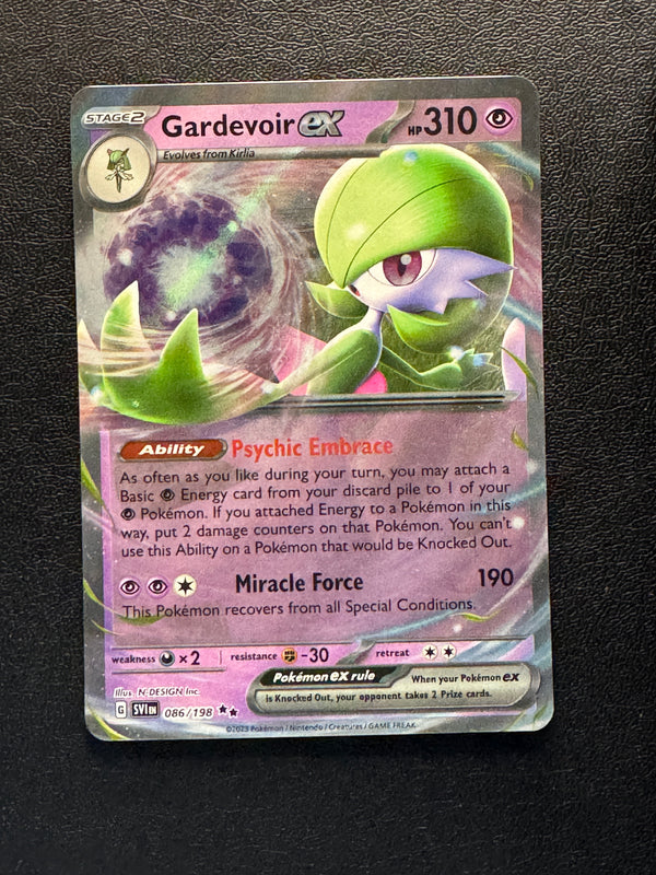 086 Gardevoir ex Scarlet & Violet Double Rare Near Mint