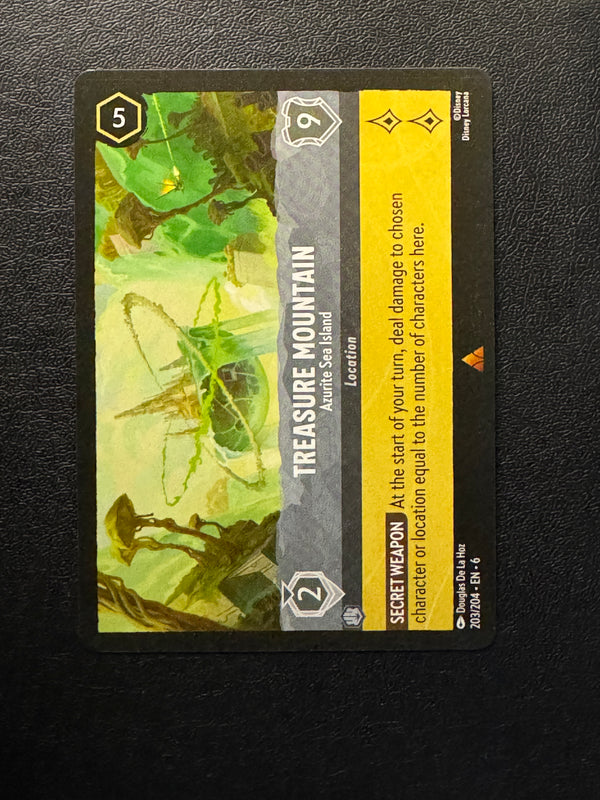 203 Treasure Mountain - Azurite Sea Island Azurite Sea Rare Near Mint