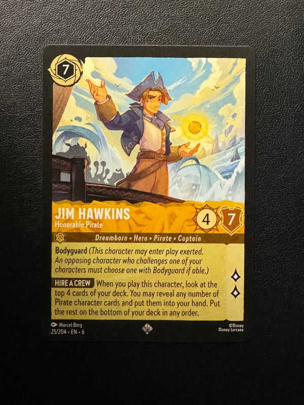 025 Jim Hawkins - Honorable Pirate Azurite Sea Super Rare Near Mint