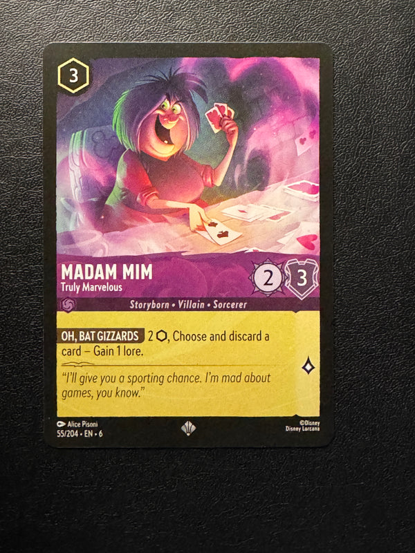 055 Madam Mim - Truly Marvelous Azurite Sea Super Rare Near Mint