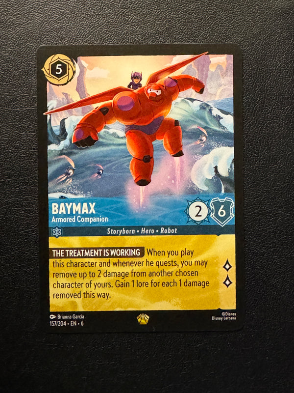 157 Baymax - Armored Companion Azurite Sea Legendary Near Mint