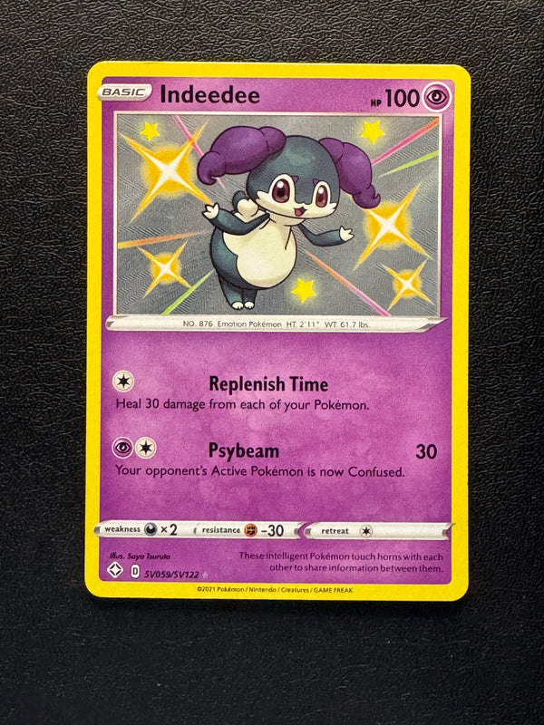 SV059 Indeedee Shining Fates Rare Shiny Near Mint