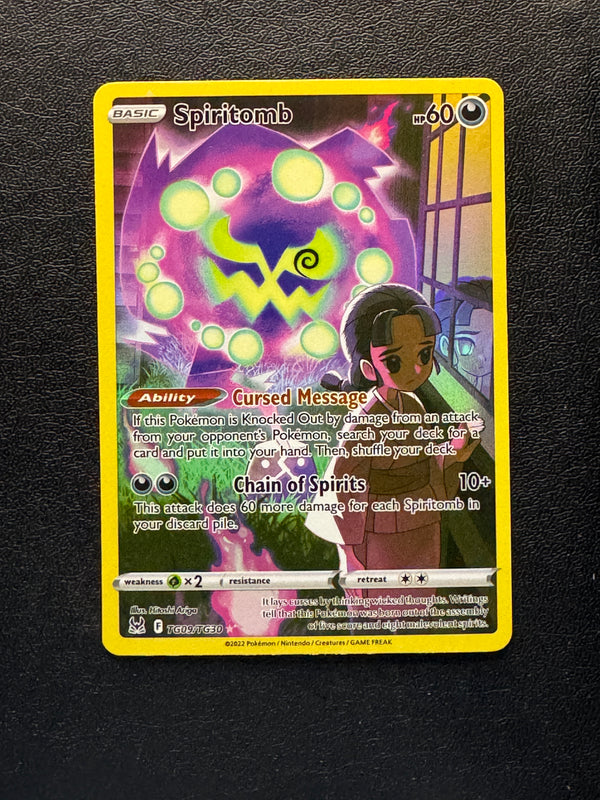 TG09 Spiritomb Lost Origin Rare Holo Near Mint