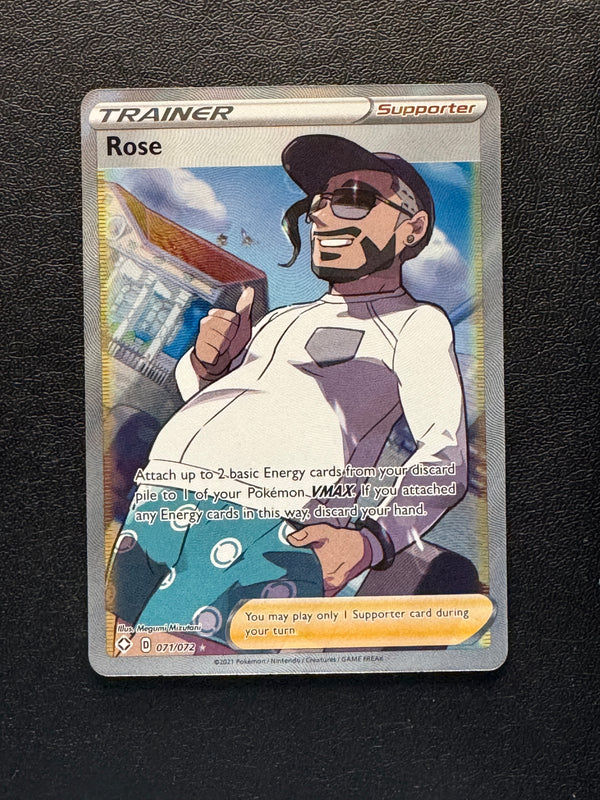 071 Rose Shining Fates Rare Ultra Near Mint