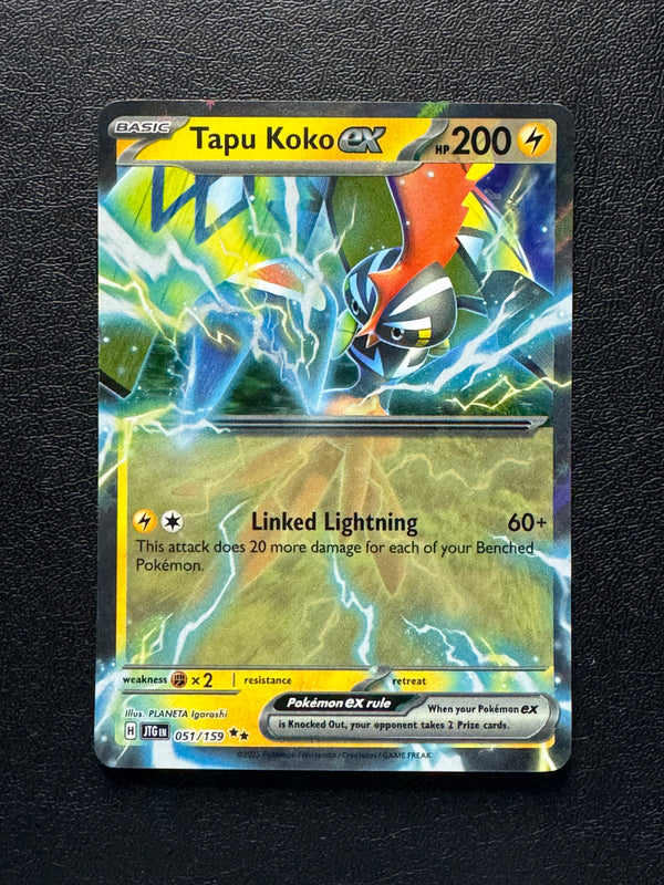 051 Tapu Koko ex Journey Together Double Rare Near Mint