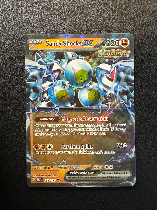 056 Sandy Shocks ex Prismatic Evolutions Double Rare Near Mint