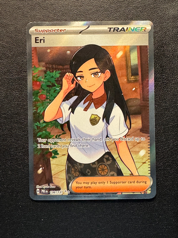 136 Eri Prismatic Evolutions Ultra Rare Near Mint