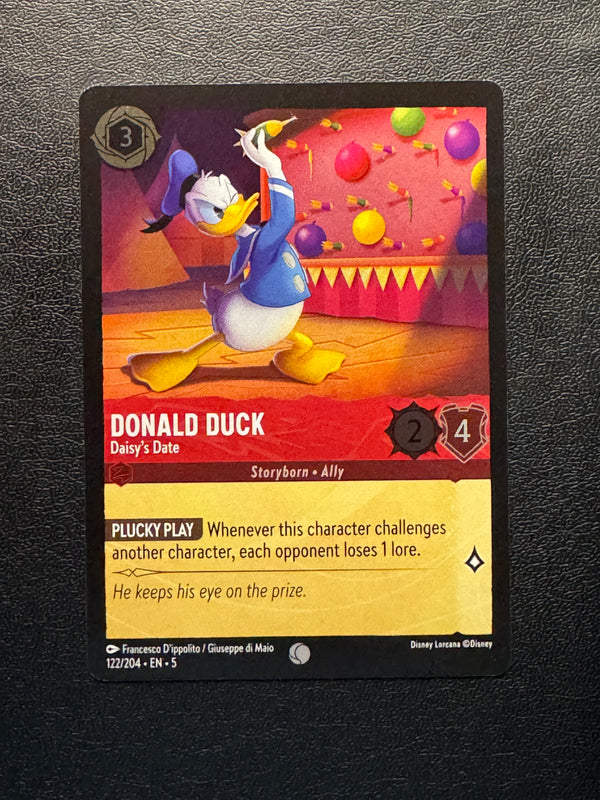 122 Donald Duck - Daisy's Date [Foil] Shimmering Skies Common Near Mint