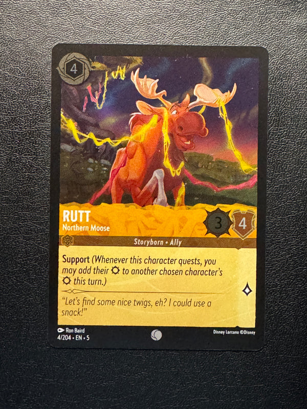 004 Rutt - Northern Moose [Foil] Shimmering Skies Common Near Mint
