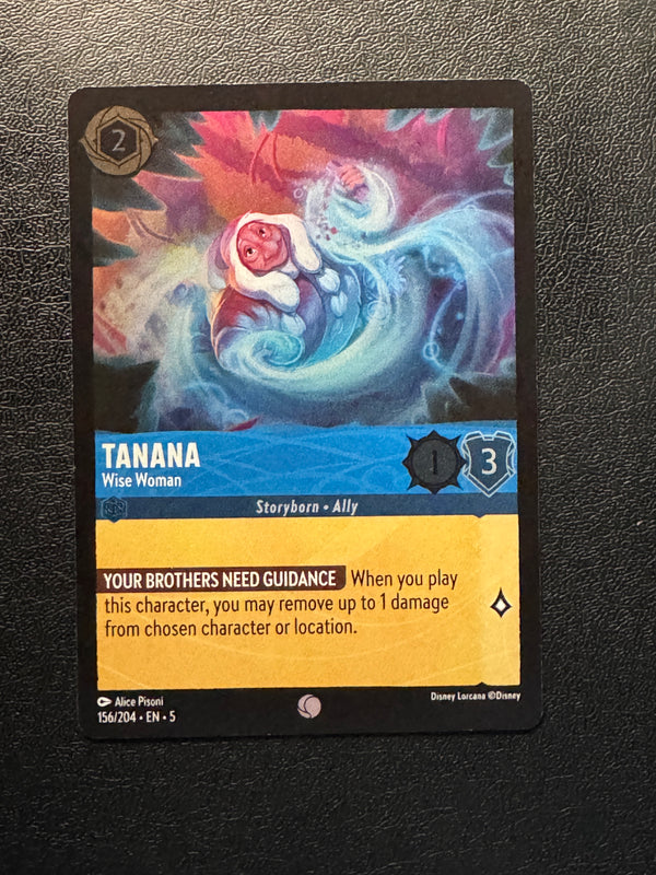 156 Tanana - Wise Woman [Foil] Shimmering Skies Common Near Mint