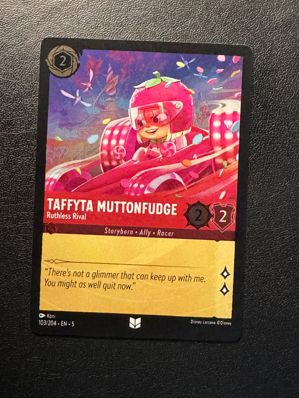 103 Taffyta Muttonfudge - Ruthless Rival [Foil] Shimmering Skies Uncommon Near Mint