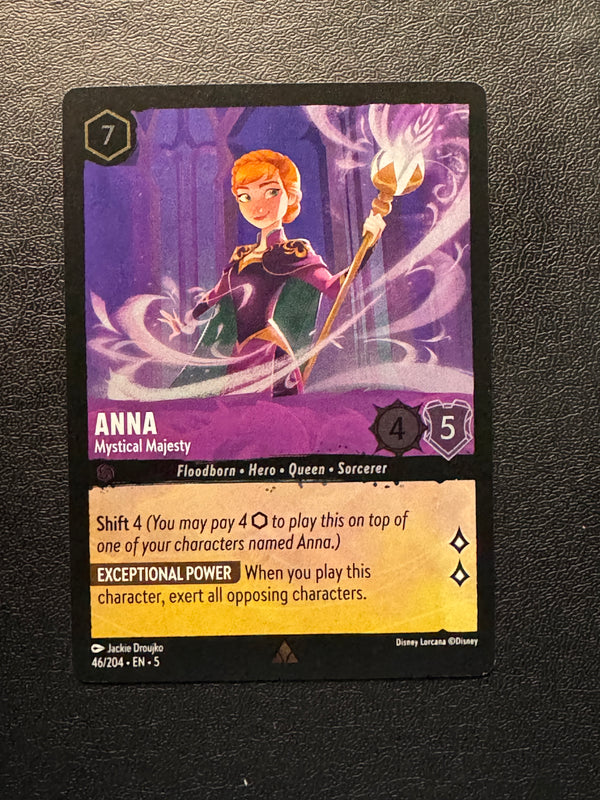 046 Anna - Mystical Majesty [Foil] Shimmering Skies Rare Near Mint