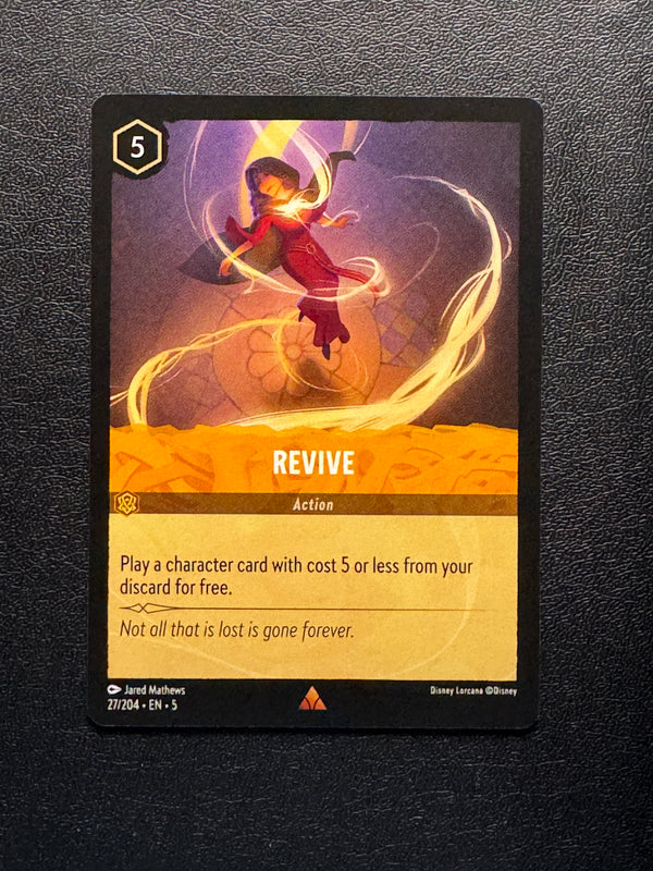 027 Revive Shimmering Skies Rare Near Mint