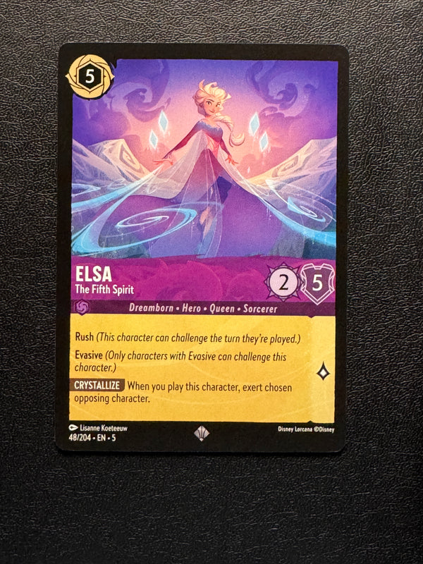 048 Elsa - The Fifth Spirit Shimmering Skies Rare Near Mint