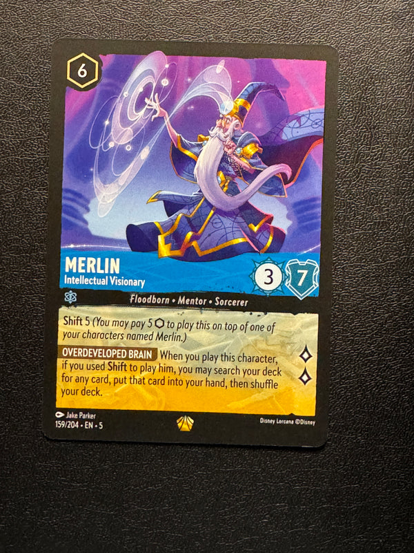159 Merlin - Intellectual Visionary Shimmering Skies Legendary Near Mint