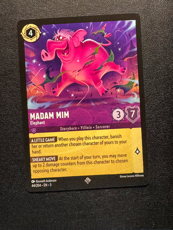 044 Madam Mim - Elephant Shimmering Skies Rare Near Mint