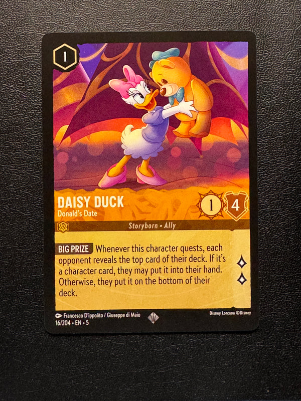016 Daisy Duck - Donald's Date Shimmering Skies Super Rare Near Mint