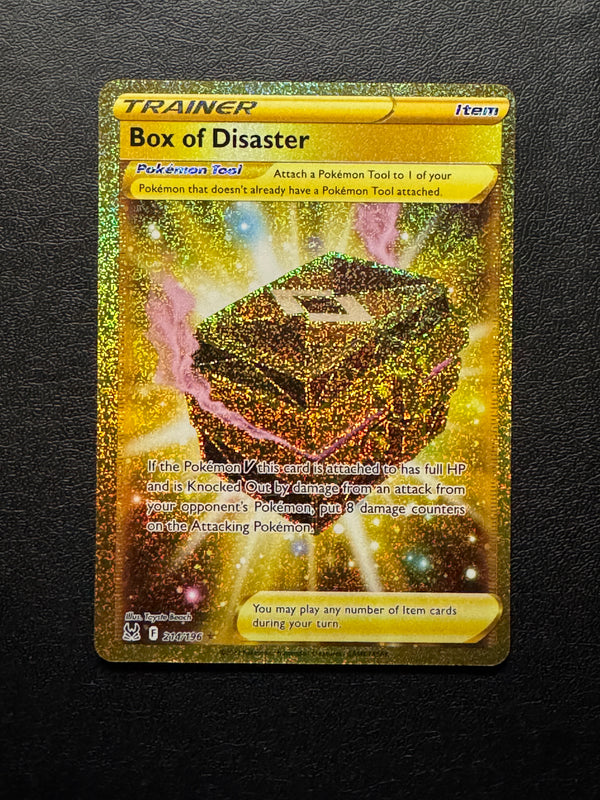 214 Box of Disaster Lost Origin Rare Secret Near Mint