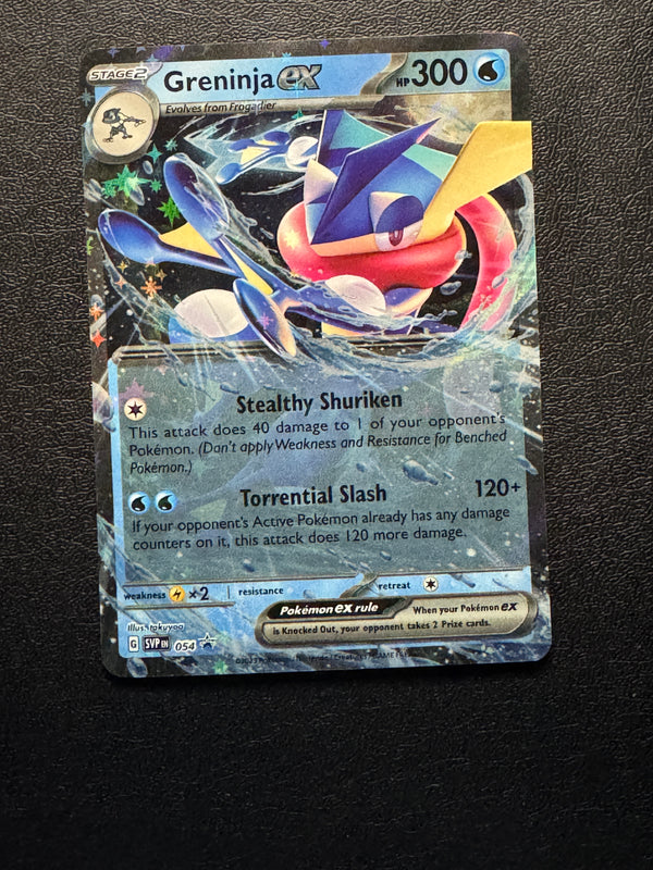 054 Greninja ex SV Black Star Promos Promo Near Mint