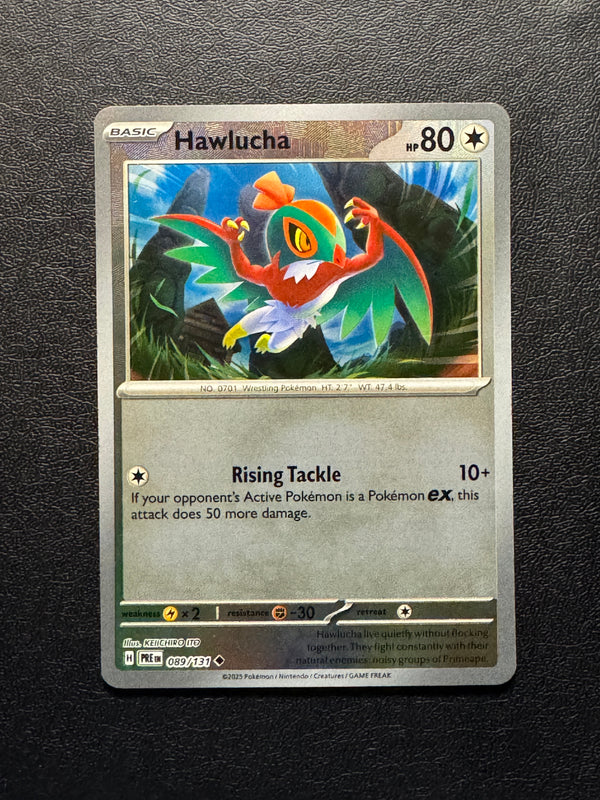 089 Hawlucha [Poke Ball] Prismatic Evolutions Uncommon Near Mint