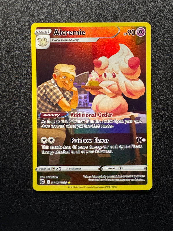TG08 Alcremie Brilliant Stars Rare Holo Near Mint