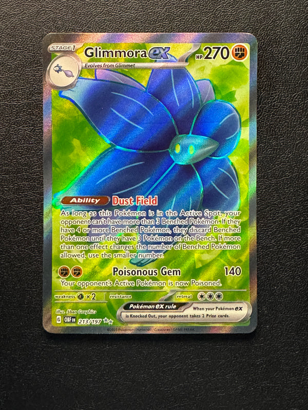 213 Glimmora ex Obsidian Flames Ultra Rare Near Mint