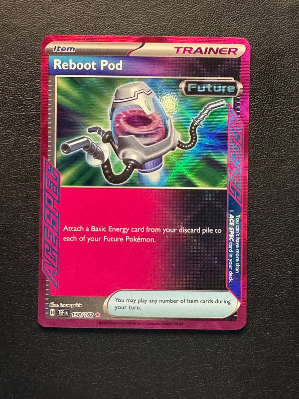 158 Reboot Pod Temporal Forces Ace Spec Near Mint