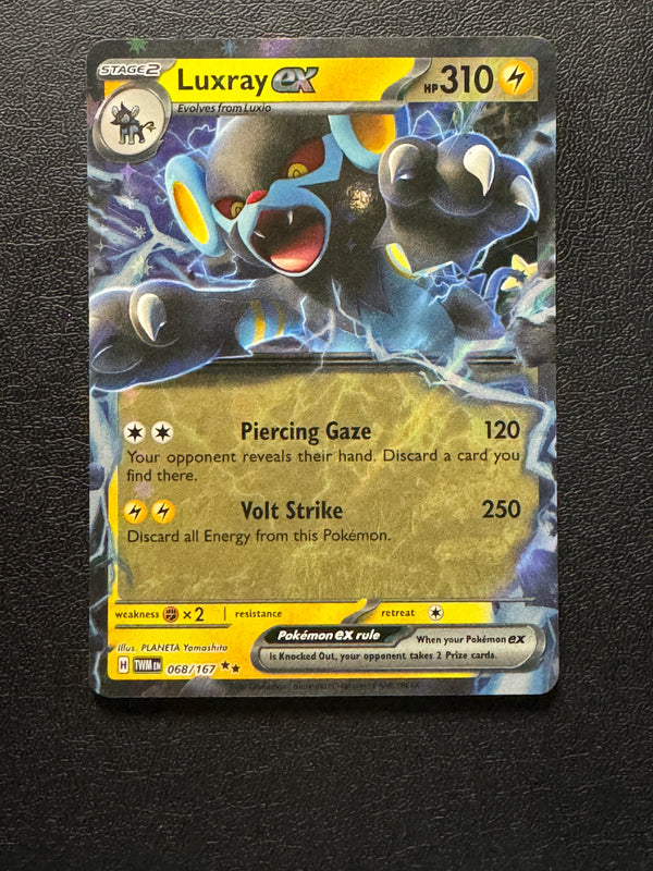 068 Luxray ex Twilight Masquerade Double Rare NM