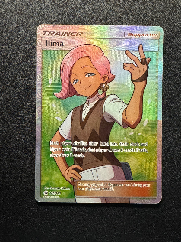 146 Ilima Sun & Moon Rare Ultra Heavily Played