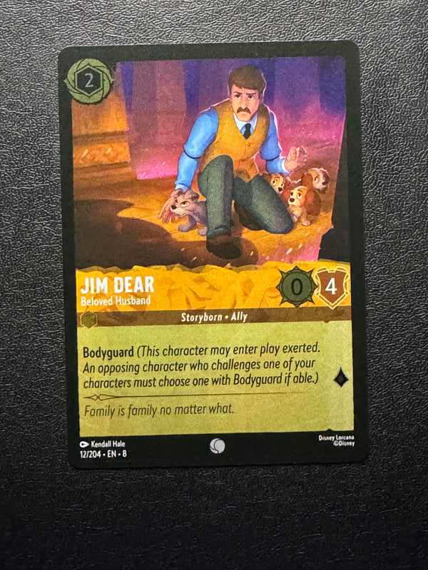 012 Jim Dear - Beloved Husband [Foil] Reign of Jafar Common Near Mint
