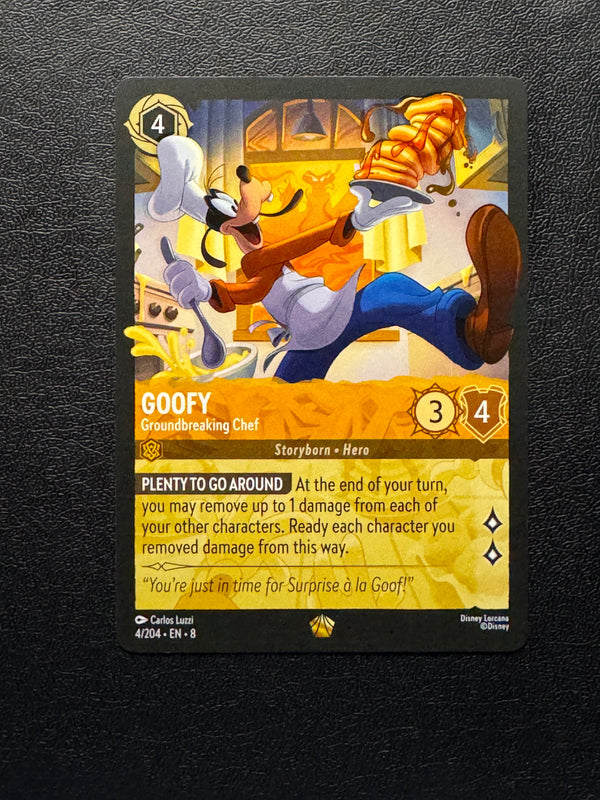 004 Goofy - Groundbreaking Chef Reign of Jafar Legendary Near Mint
