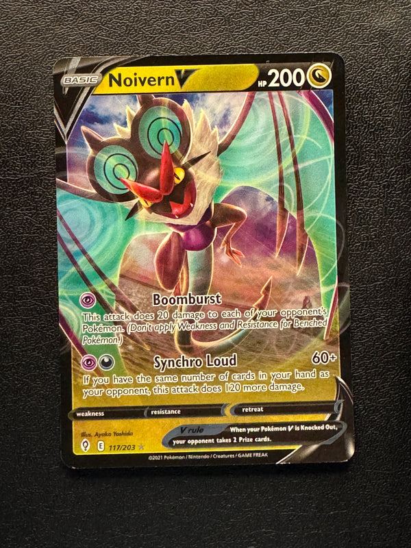 117 Noivern V Evolving Skies Holo Rare V Near Mint