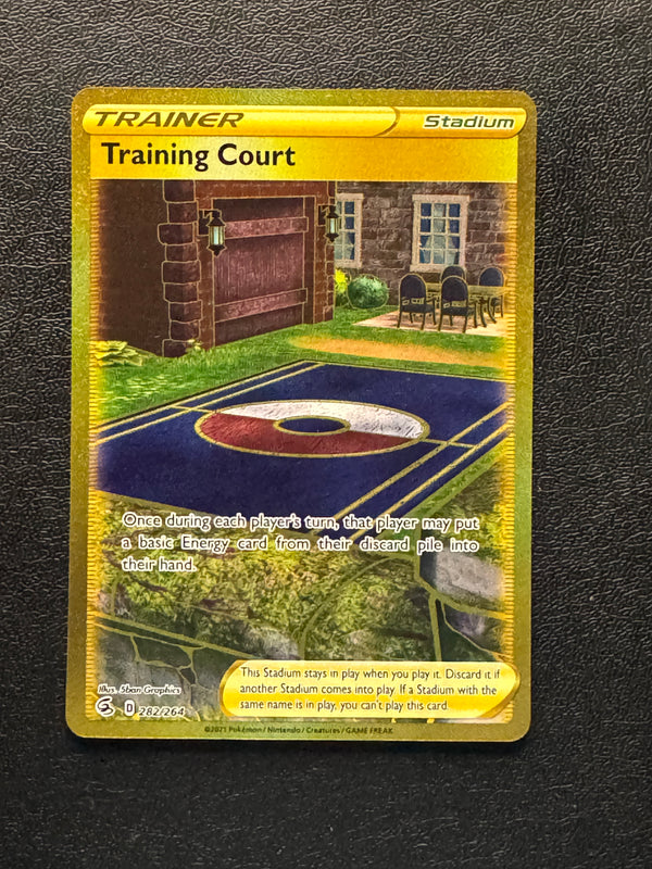 282 Training Court Fusion Strike Rare Secret Near Mint