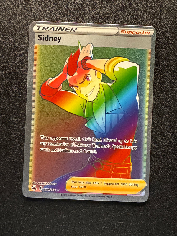 279 Sidney Fusion Strike Rare Rainbow Near Mint