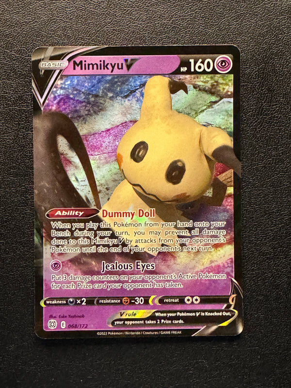 062 Mimikyu V Battle Styles Holo Rare V Near Mint