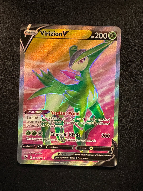164 Virizion V Astral Radiance Rare Ultra Near Mint