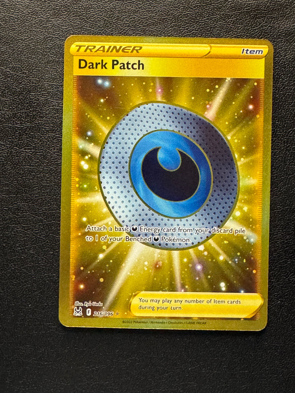216 Dark Patch Lost Origin Rare Secret Near Mint