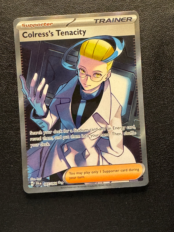 087 Colress's Tenacity Shrouded Fable Ultra Rare Near Mint
