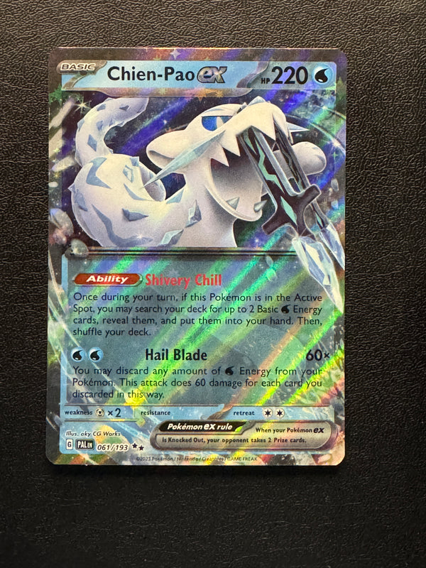 061 Chien-Pao ex Paldea Evolved Double Rare NM