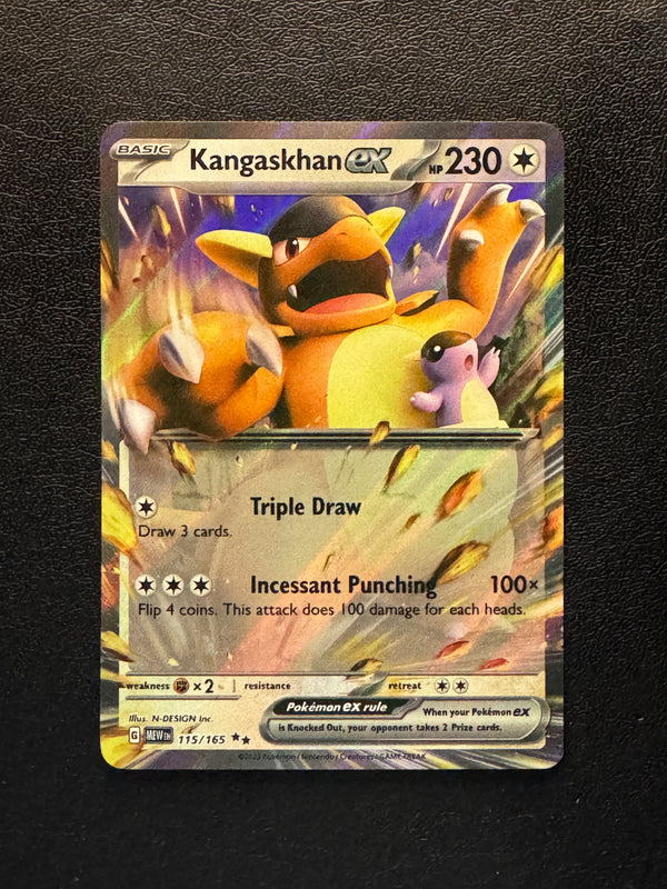 115 Kangaskhan ex Scarlet & Violet 151 Double Rare NM