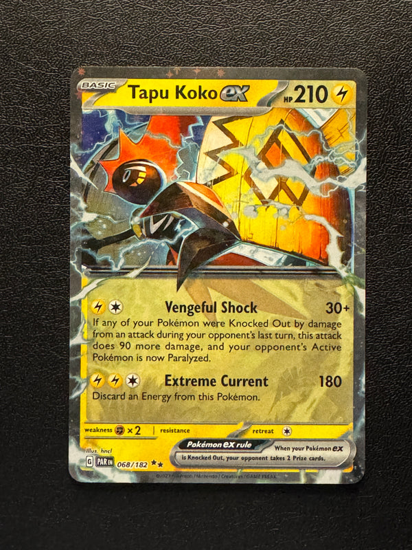 068 Tapu Koko ex Paradox Rift Double Rare Near Mint