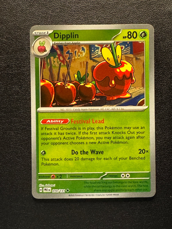 010 Dipplin [Poke Ball] Prismatic Evolutions Uncommon Near Mint