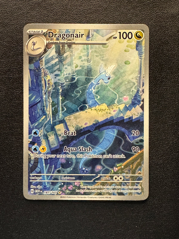 181 Dragonair Scarlet & Violet 151 Illustration Rare Near Mint