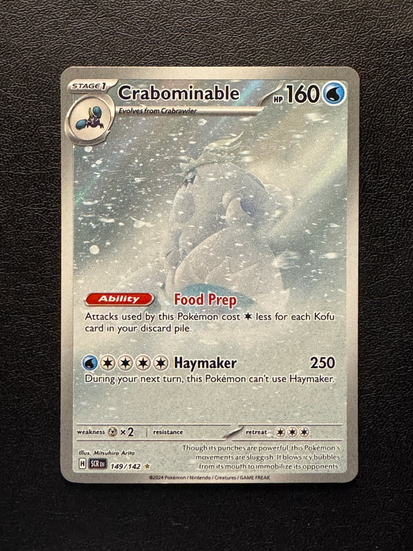149 Crabominable Stellar Crown Illustration Rare NM