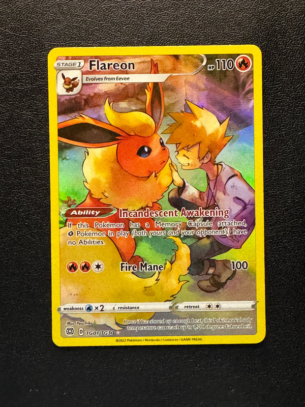 TG01 Flareon Brilliant Stars Rare Holo Near Mint