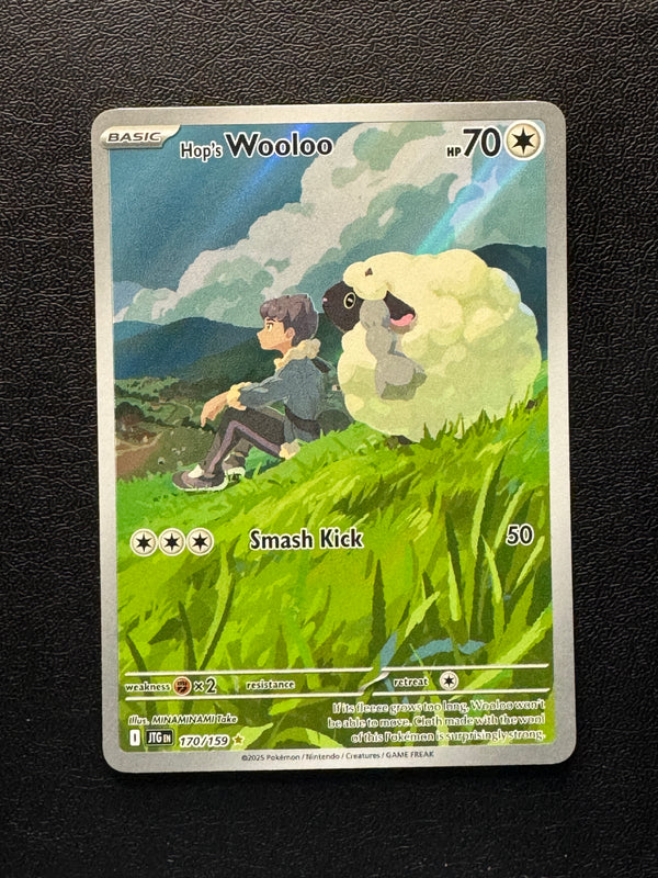 170 Hop's Wooloo Journey Together Illustration Rare Near Mint