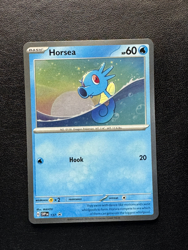 137 Horsea SV Black Star Promos Promo Near Mint